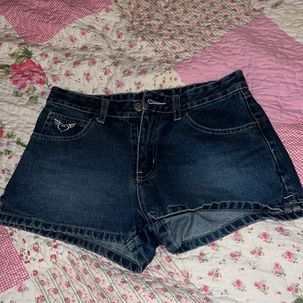 Angel denim shorts